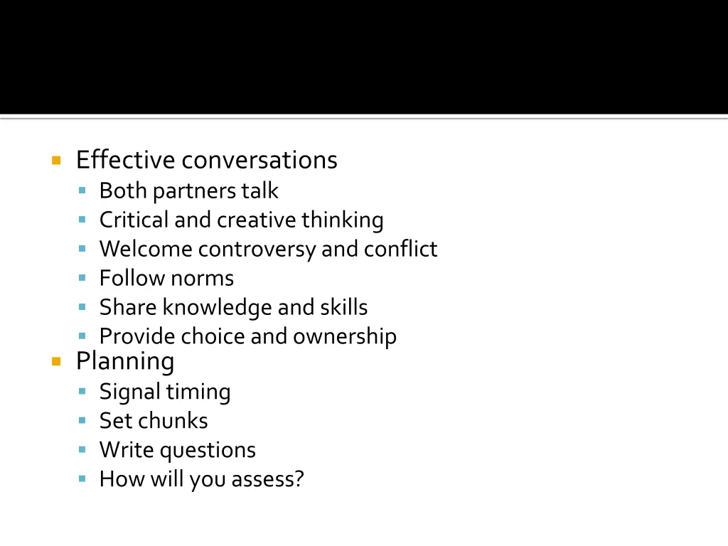 effective conversations both partners talk