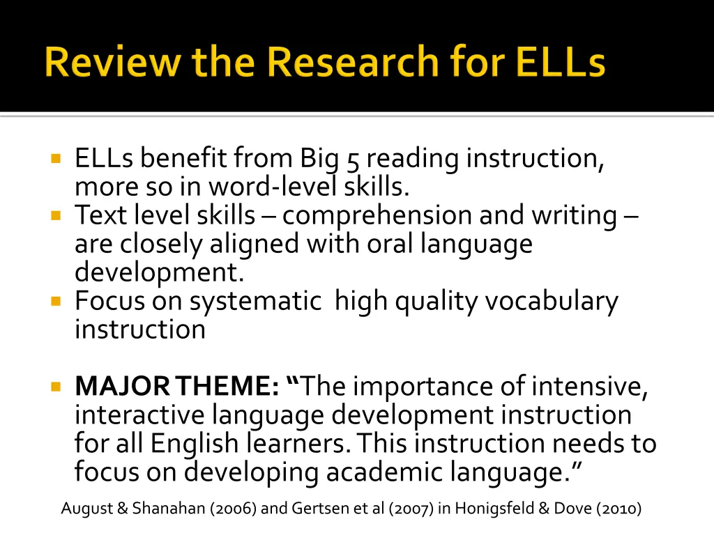 ells benefit from big 5 reading instruction more