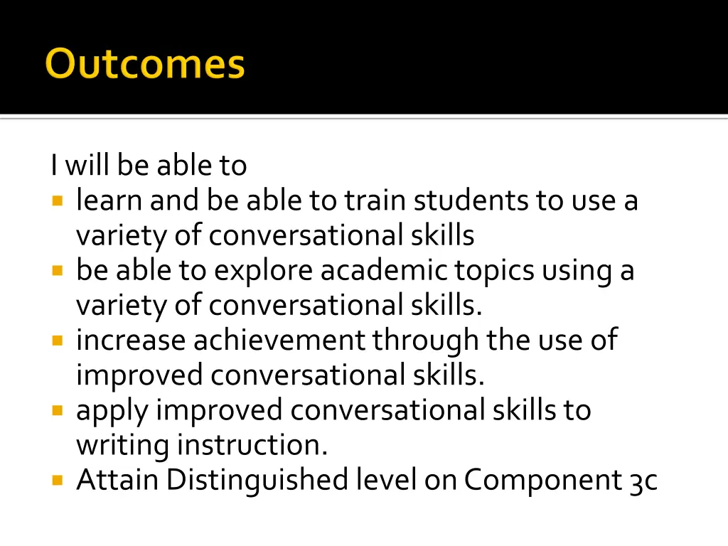 i will be able to learn and be able to train