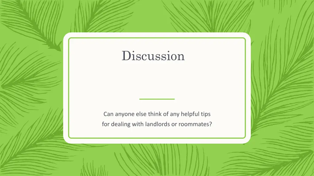 discussion 2