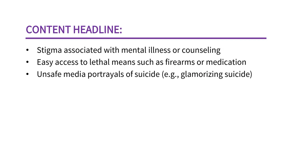 content headline content headline 2