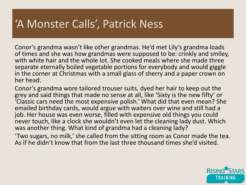 a monster calls patrick ness 1