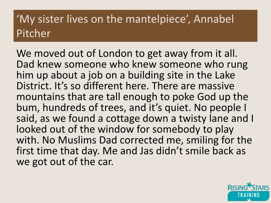 my sister lives on the mantelpiece annabel pitcher 1