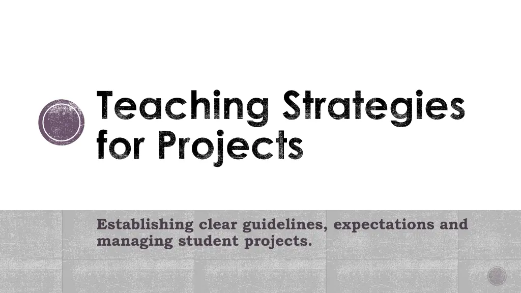 establishing clear guidelines expectations