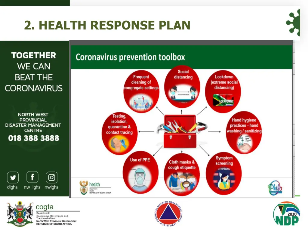 2 health response plan
