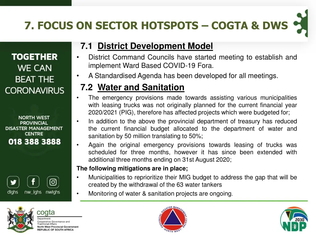 7 focus on sector hotspots cogta dws
