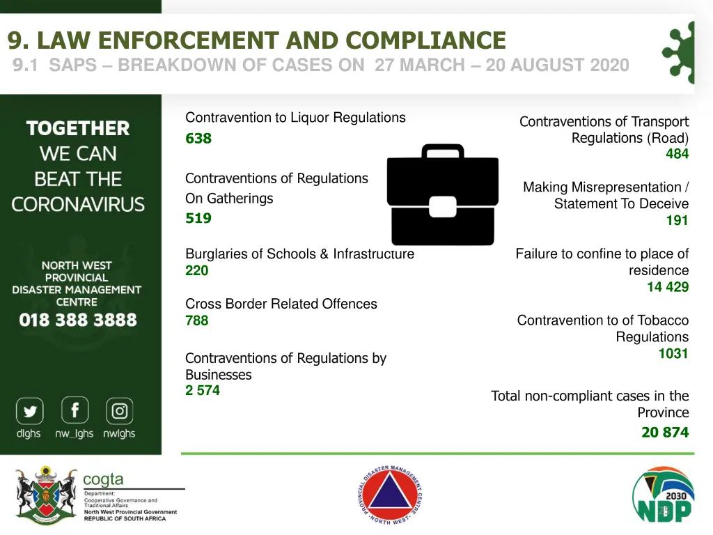 9 law enforcement and compliance 9 1 saps