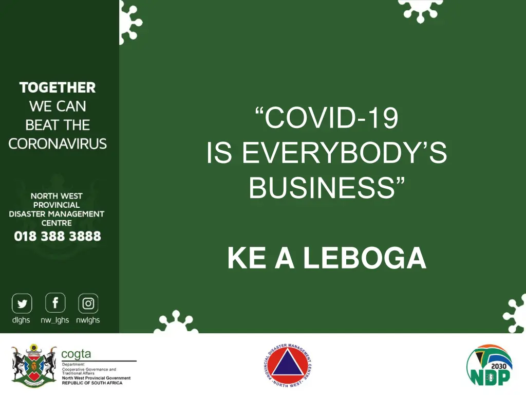 covid 19 is everybody s business