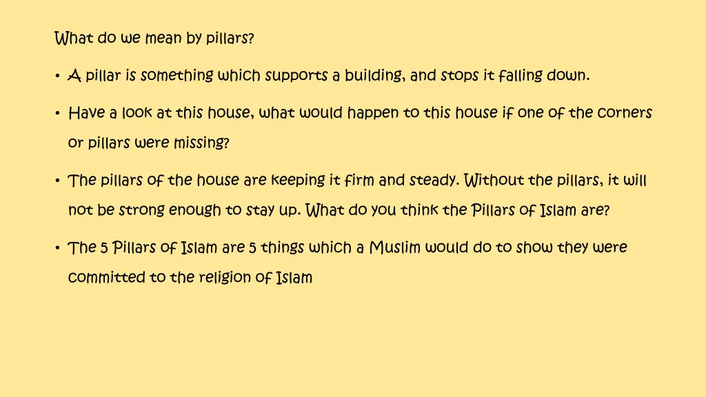 what do we mean by pillars 1