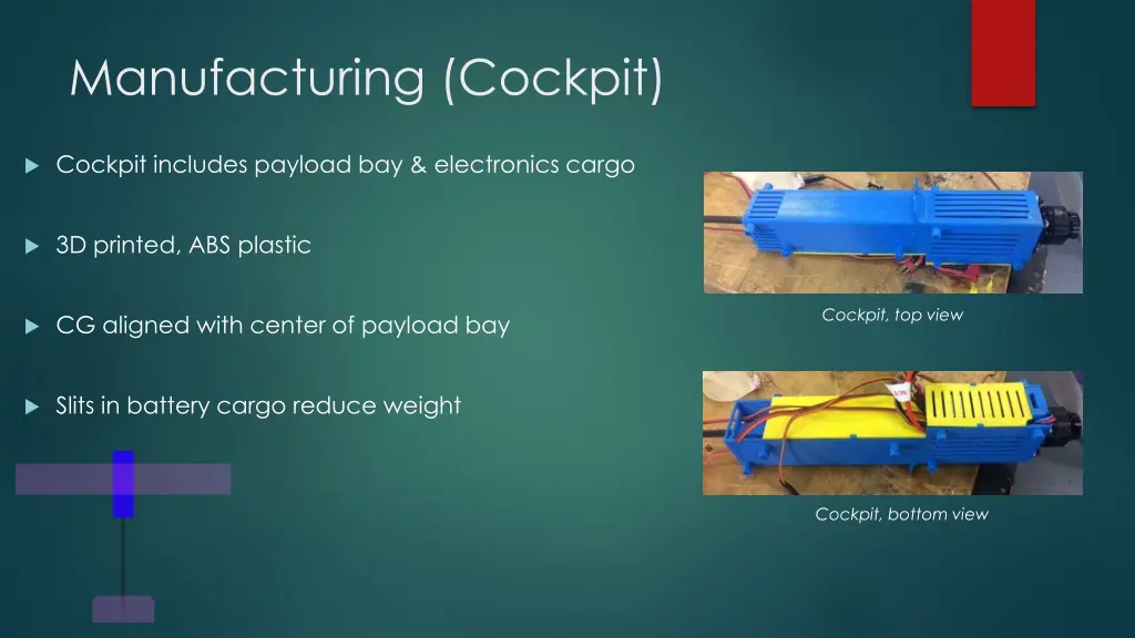 manufacturing cockpit