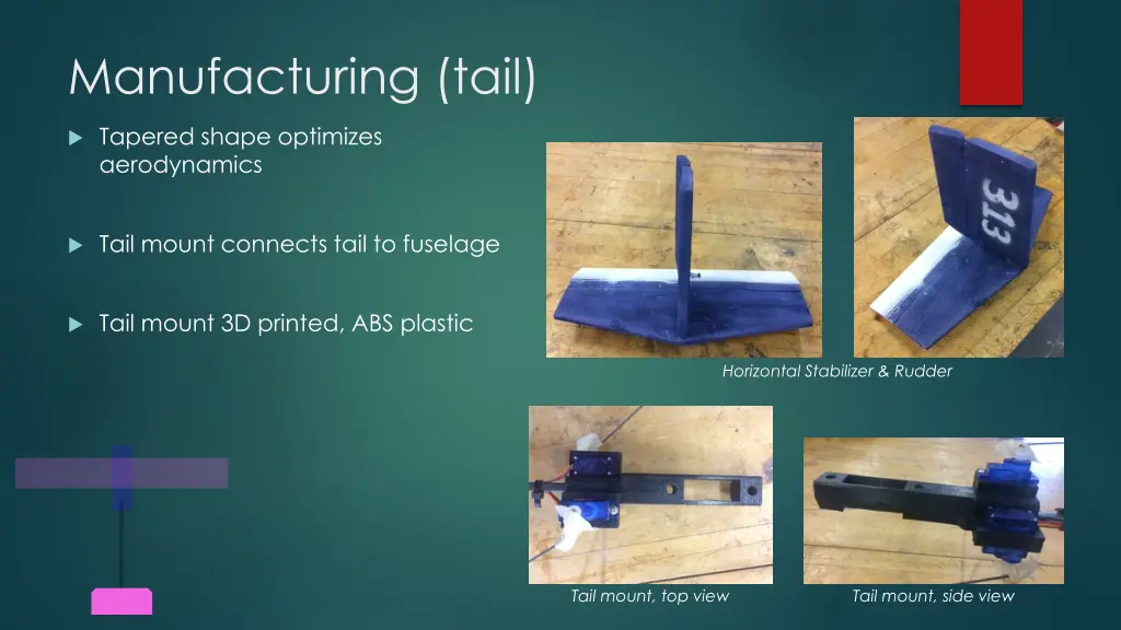 manufacturing tail