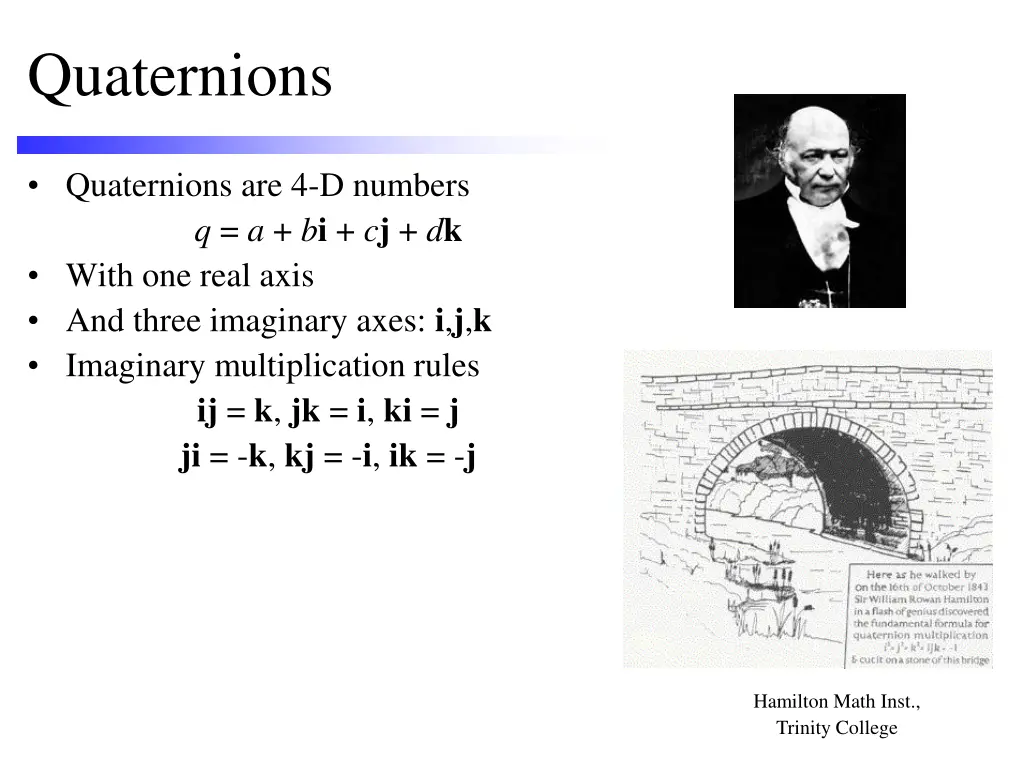 quaternions 1