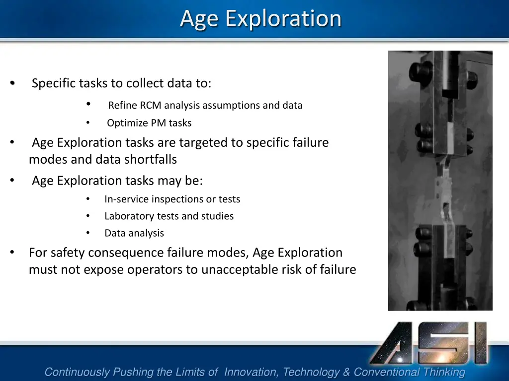 age exploration