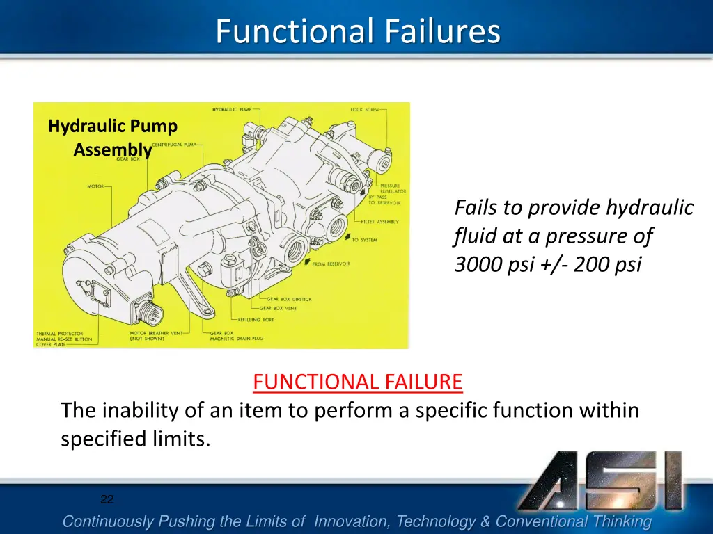 functional failures