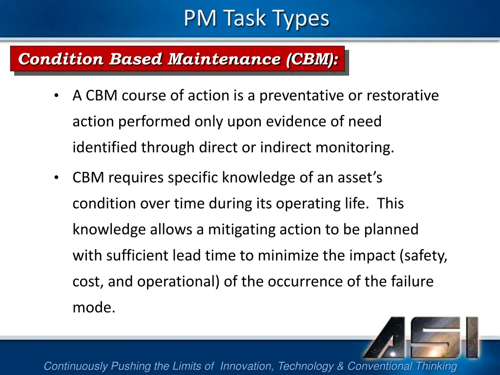 pm task types 4