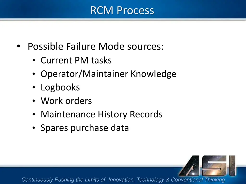 rcm process 12