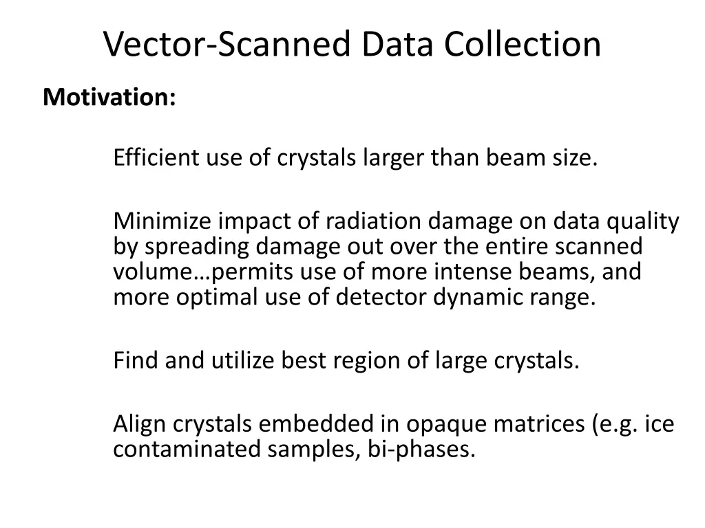 vector scanned data collection 1