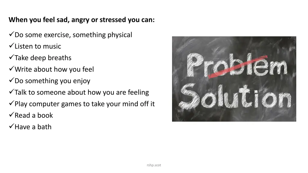 when you feel sad angry or stressed you can