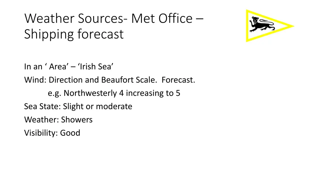 weather sources met office shipping forecast