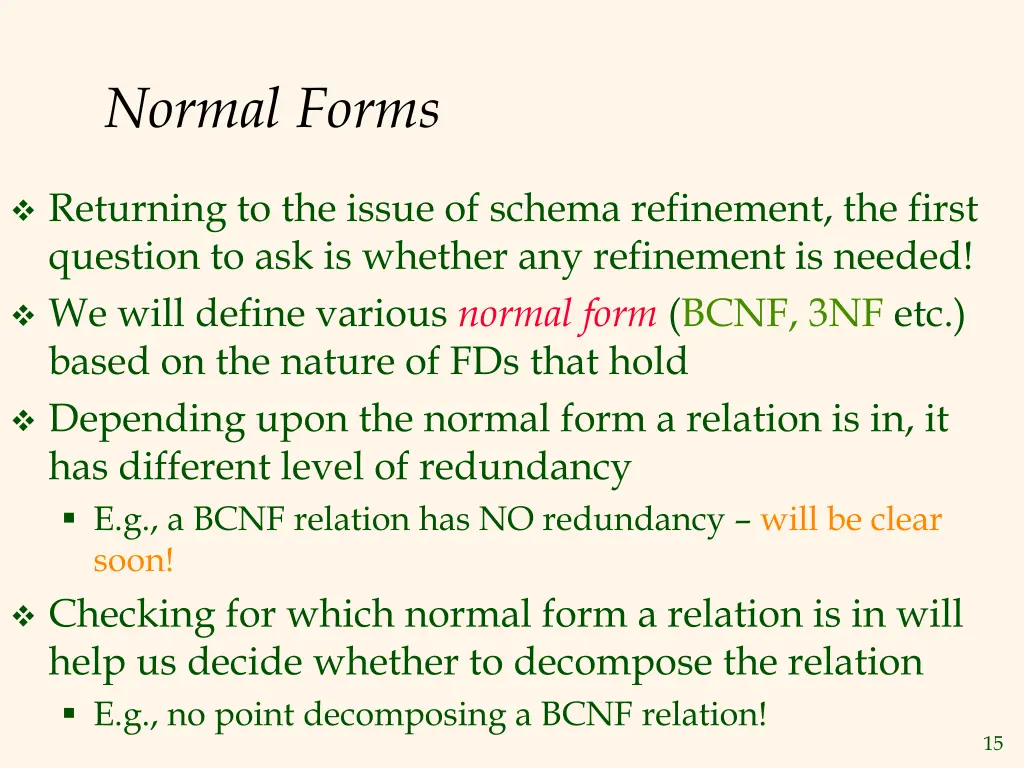 normal forms