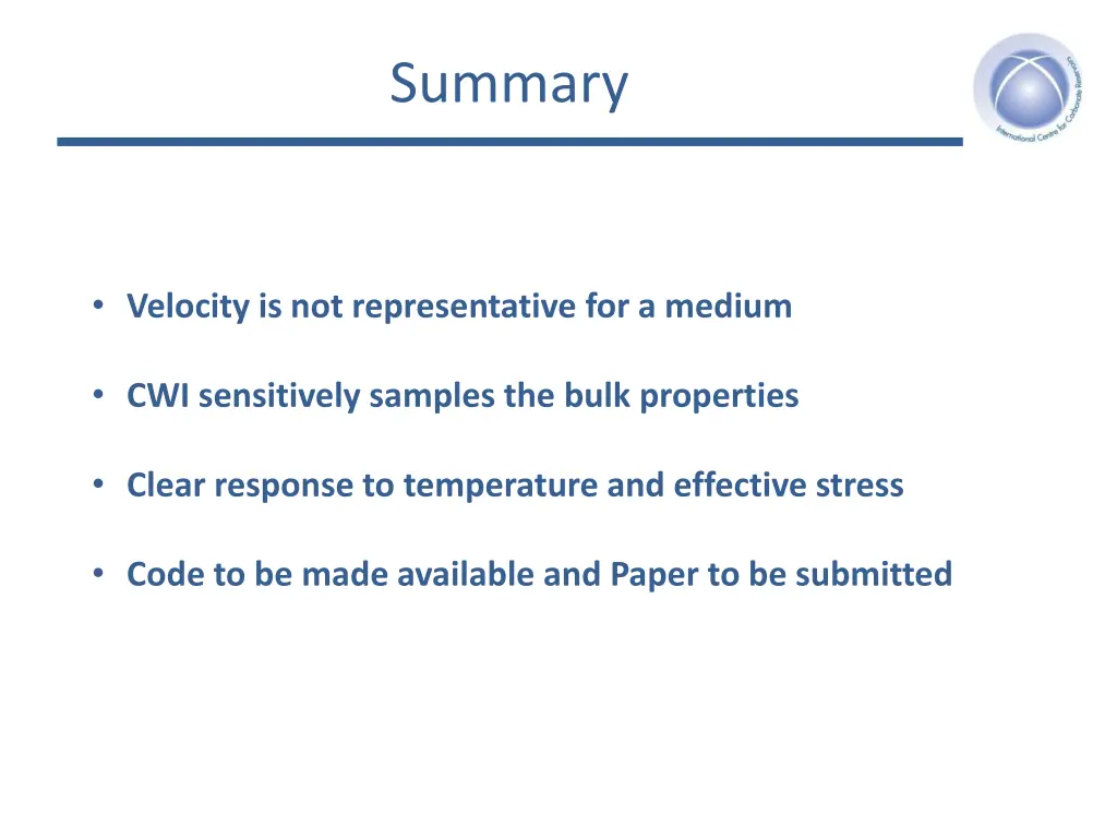 summary