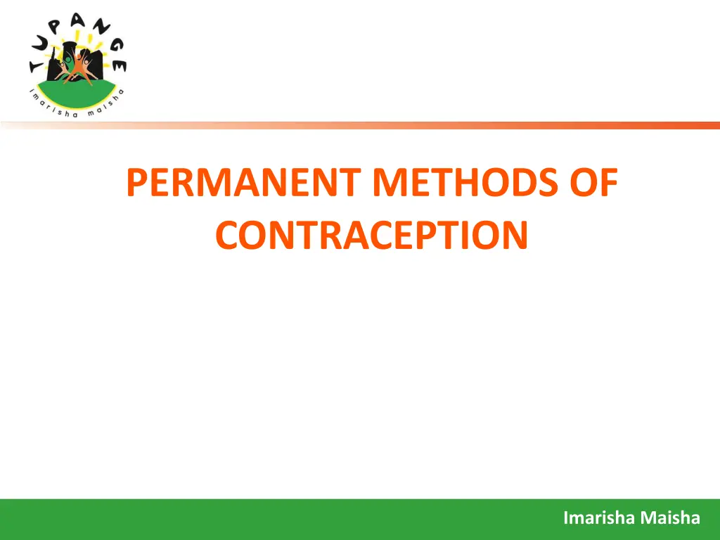 permanent methods of contraception