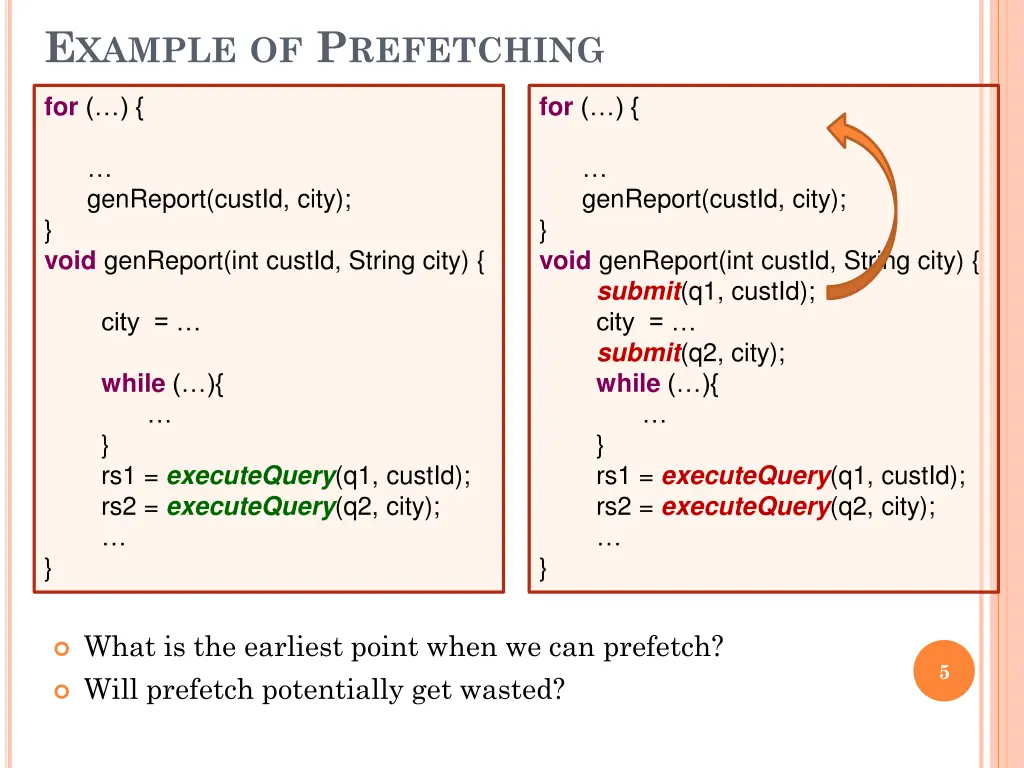 e xample of p refetching 1