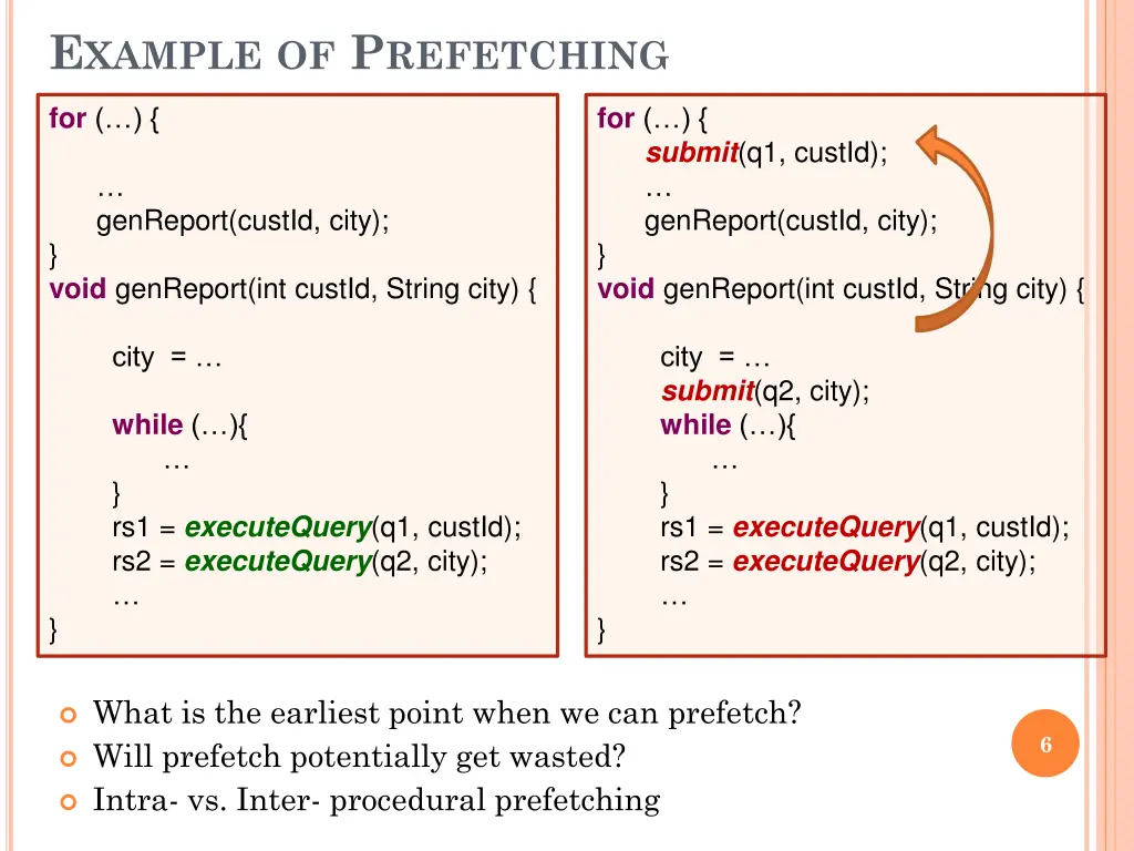 e xample of p refetching 2