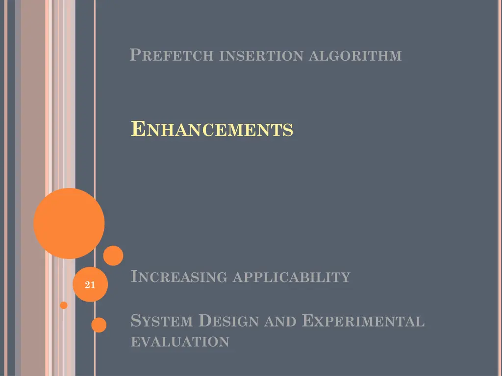 p refetch insertion algorithm