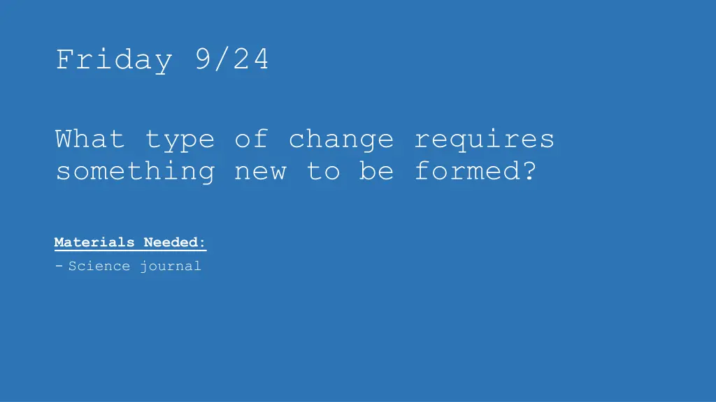 friday 9 24