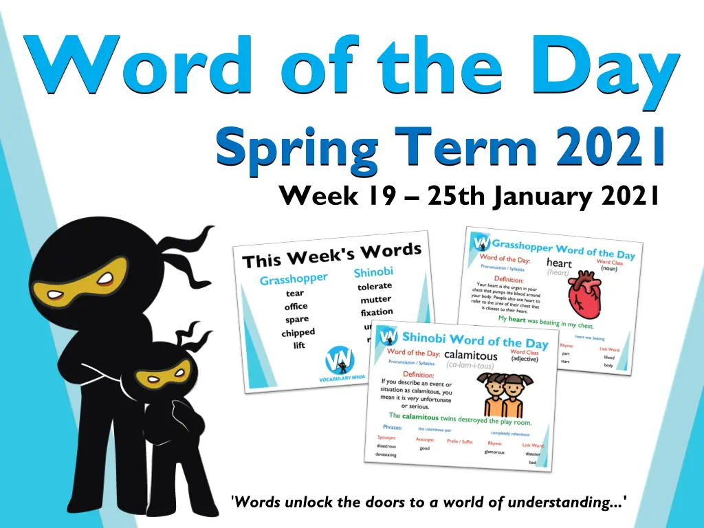 word of the day spring term 2021 week 19 25th