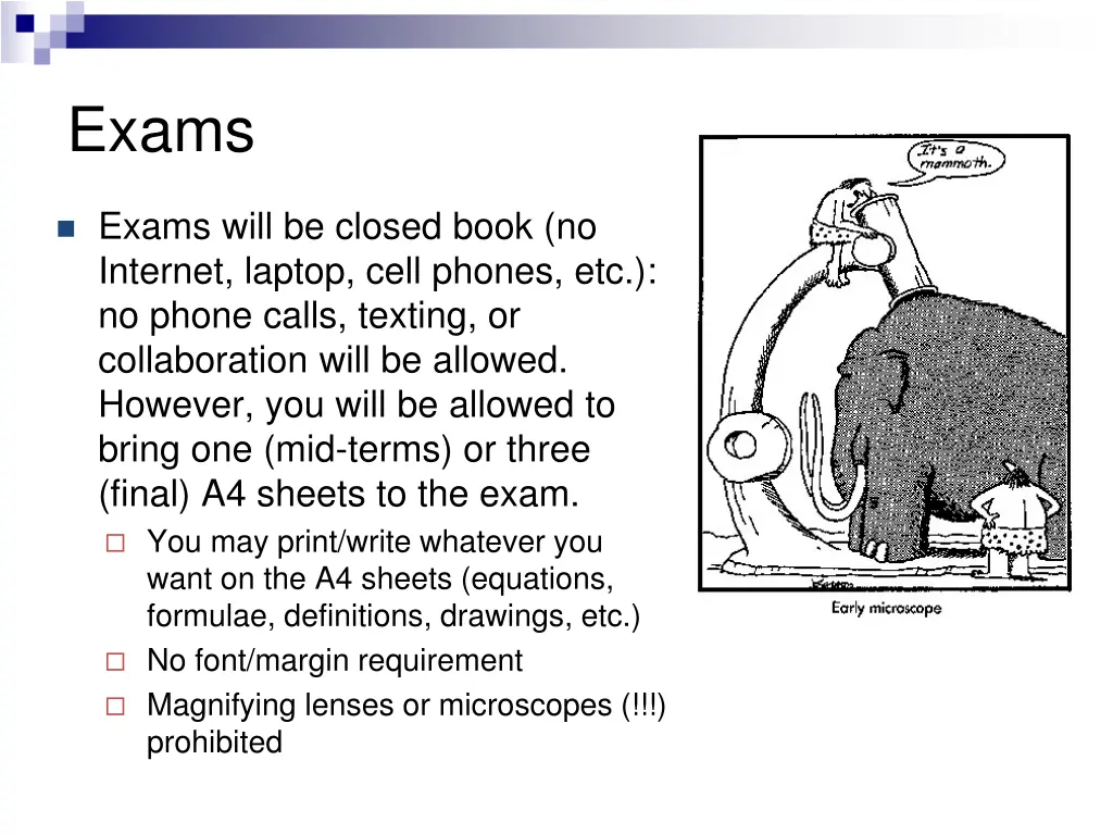 exams