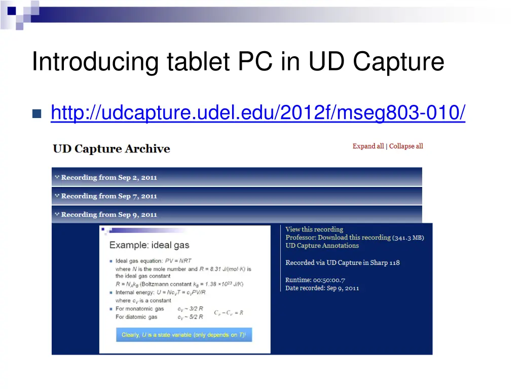 introducing tablet pc in ud capture