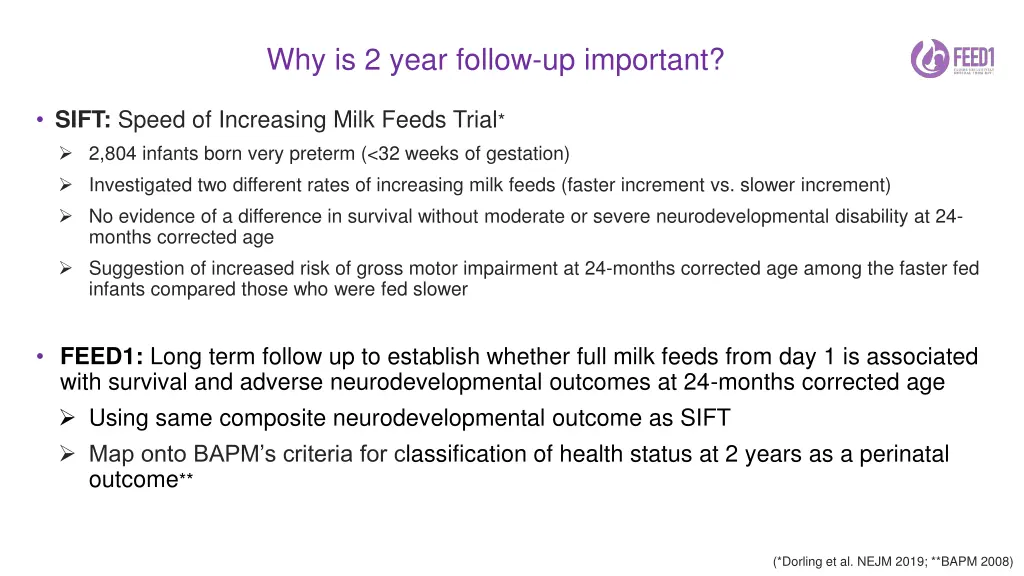 why is 2 year follow up important 1