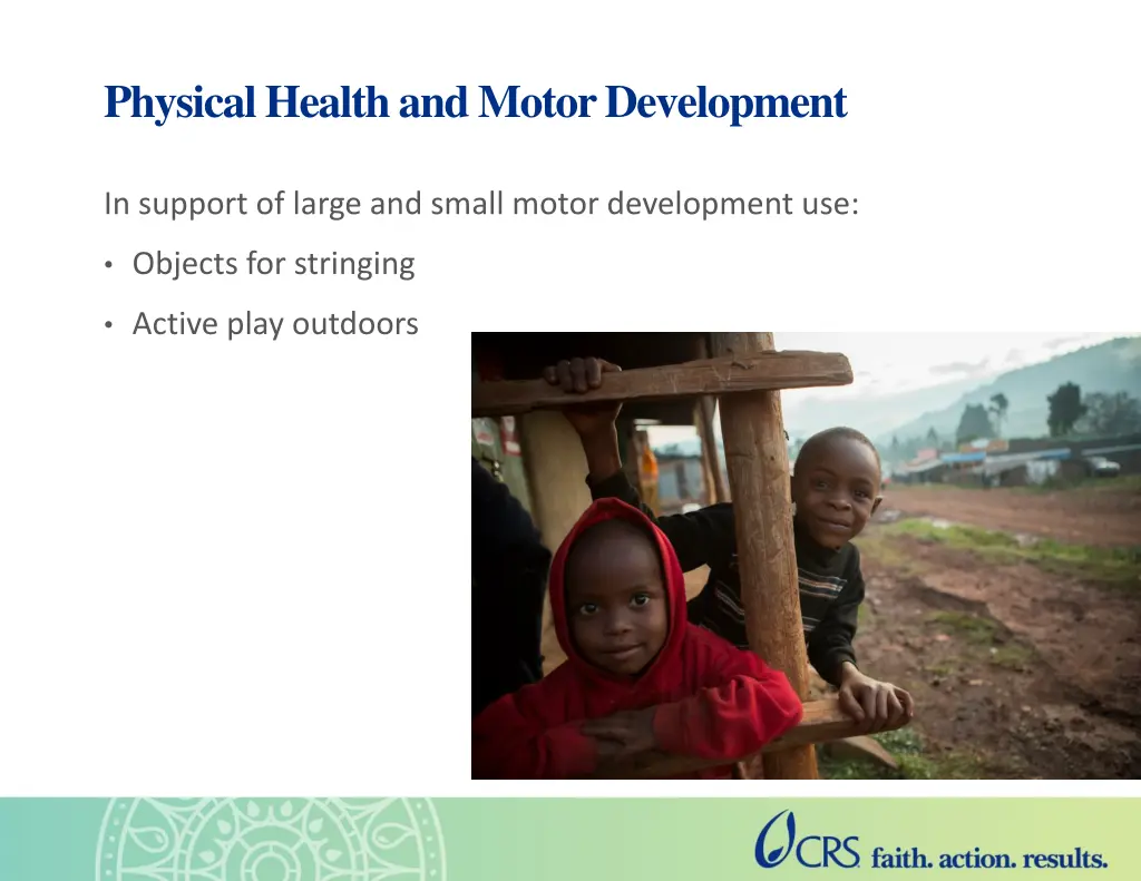 physical health and motor development 1