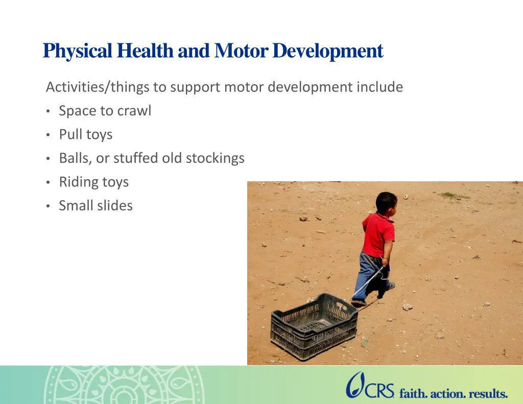 physical health and motor development