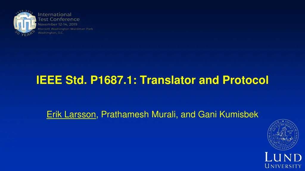 ieee std p1687 1 translator and protocol