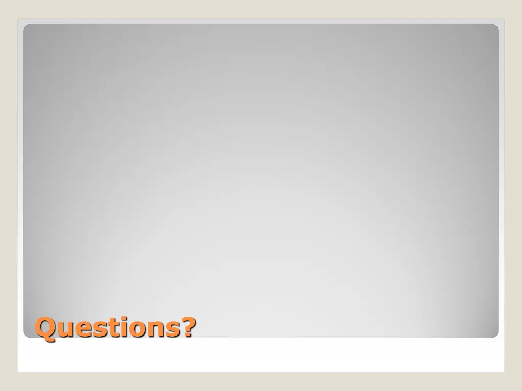 questions