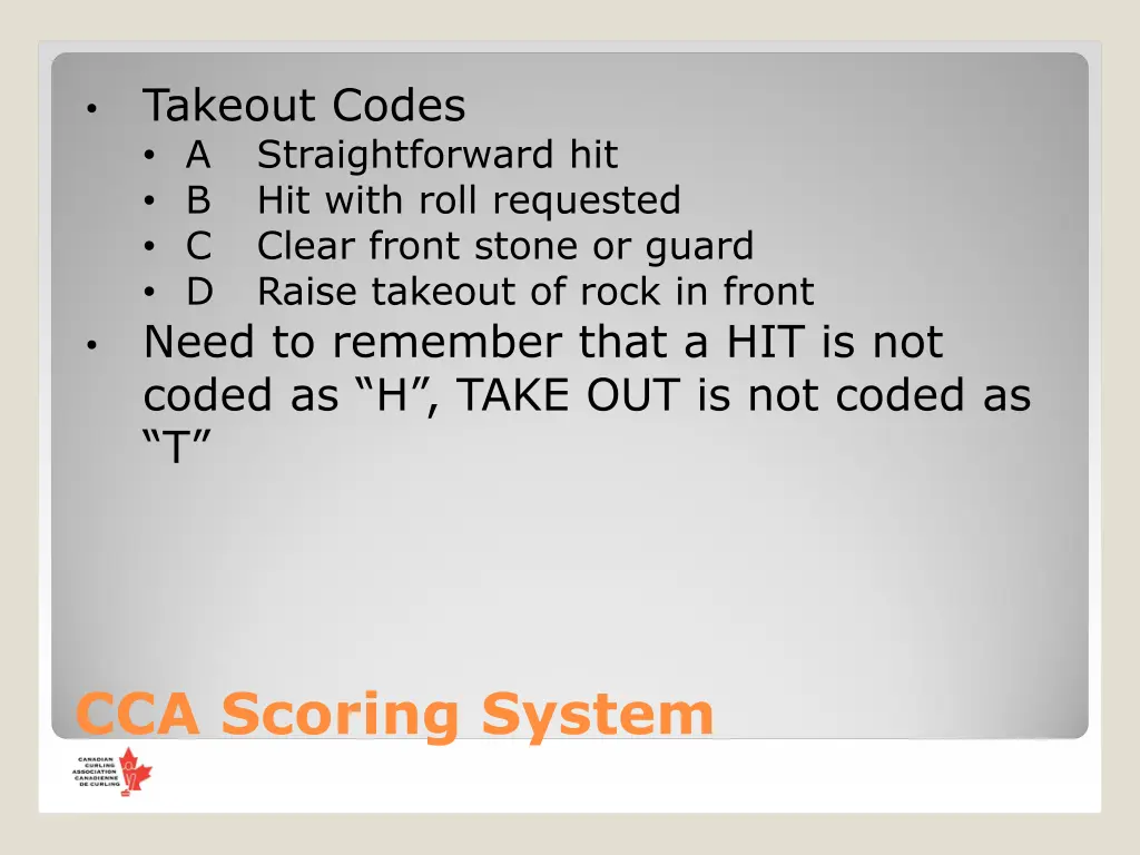 takeout codes a straightforward hit b hit with