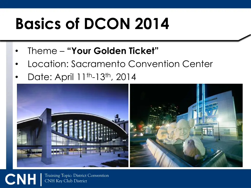 basics of dcon 2014