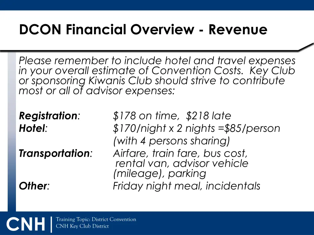 dcon financial overview revenue 2