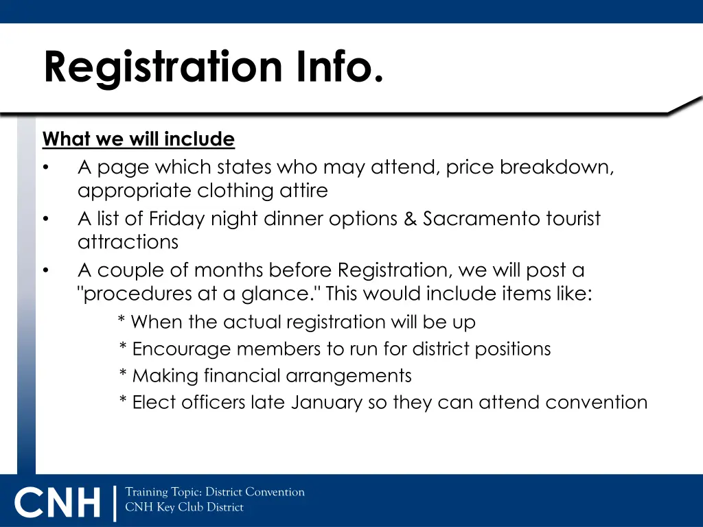 registration info 1