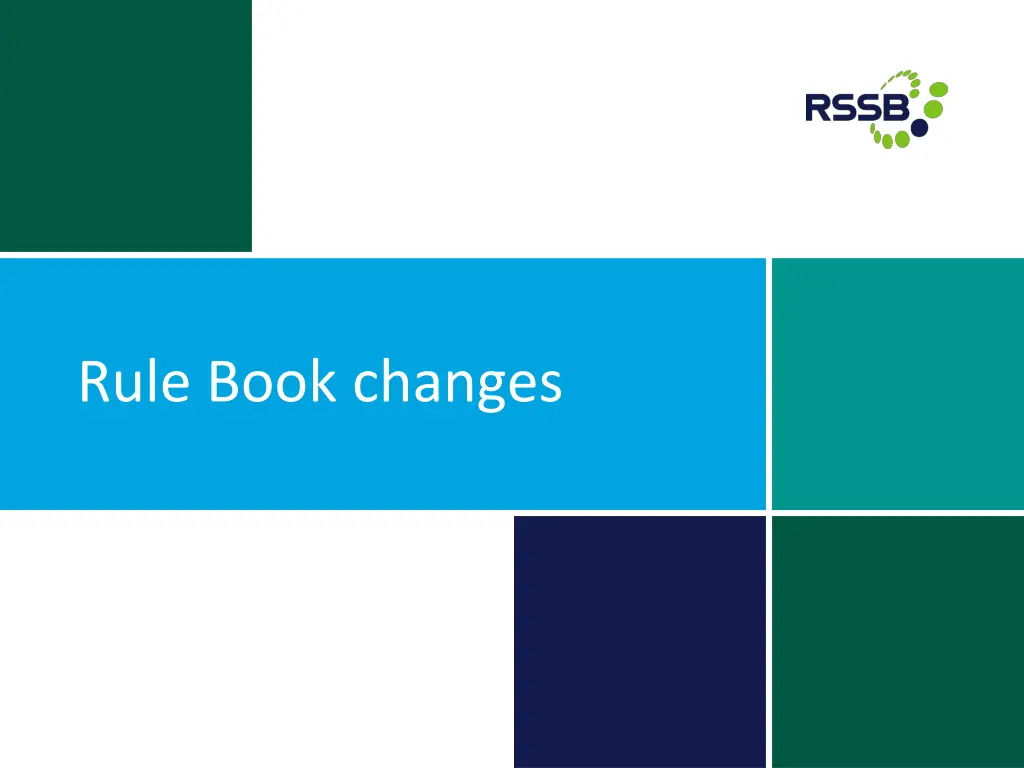 rule book changes