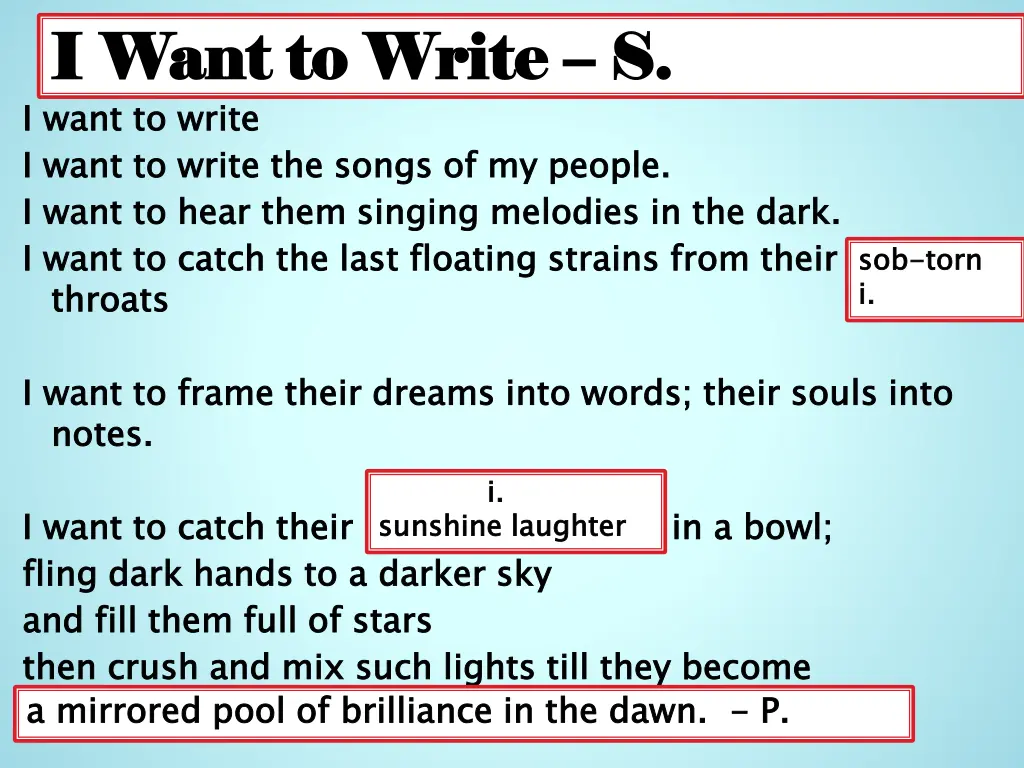 i want to write i want to write s i want to write 3
