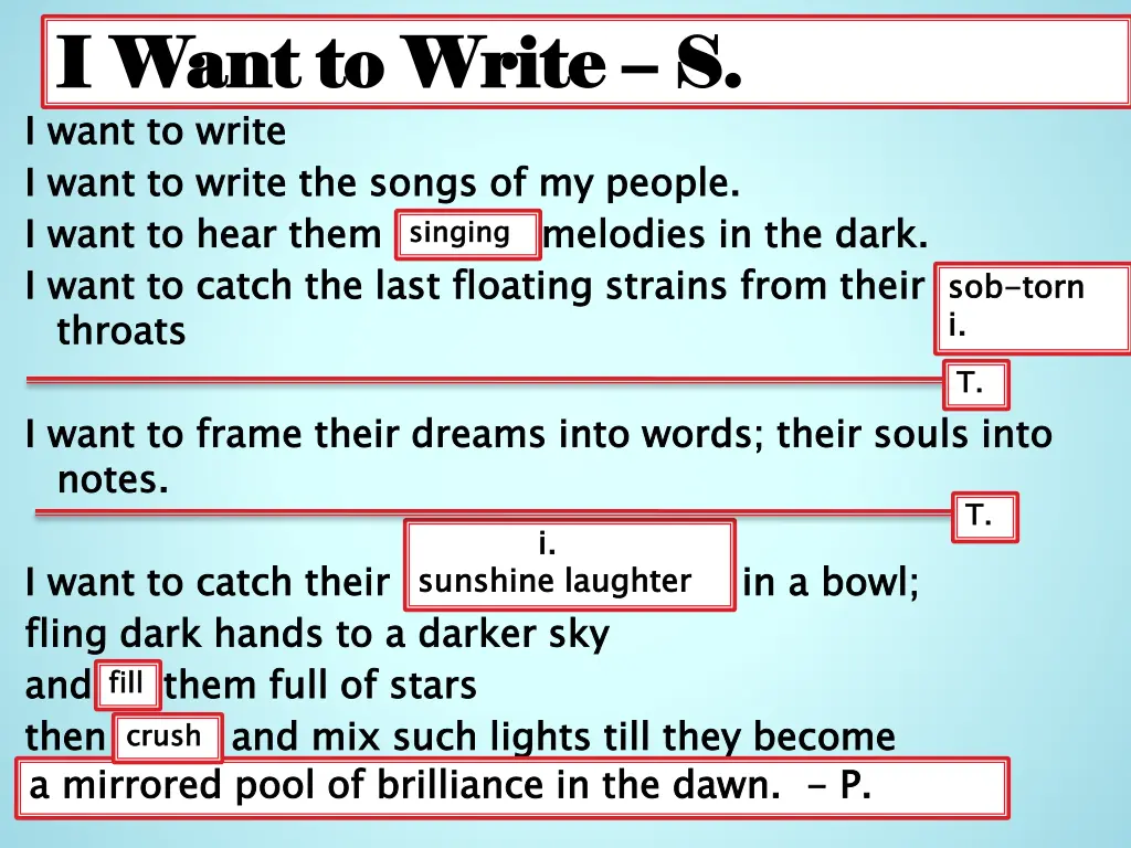 i want to write i want to write s i want to write 5