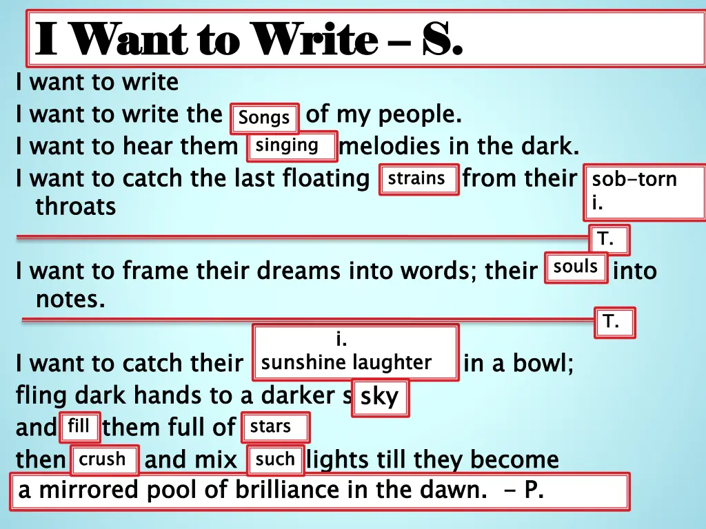 i want to write i want to write s i want to write 6