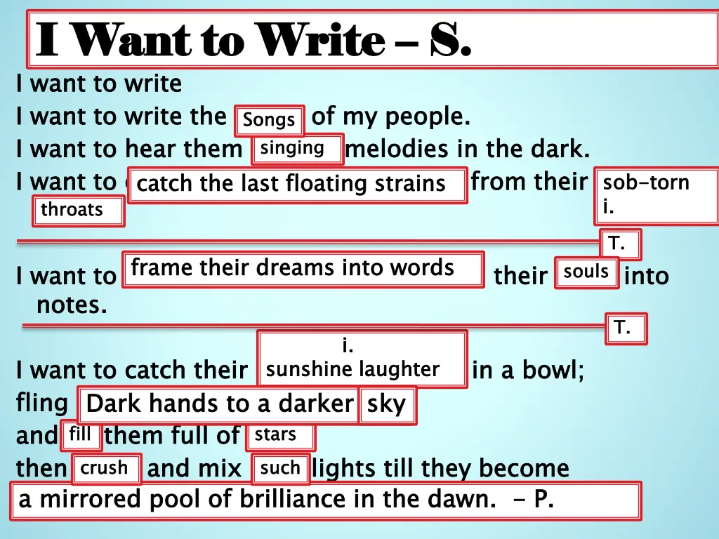 i want to write i want to write s i want to write 7