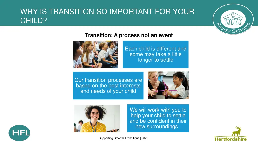 why is transition so important for your child