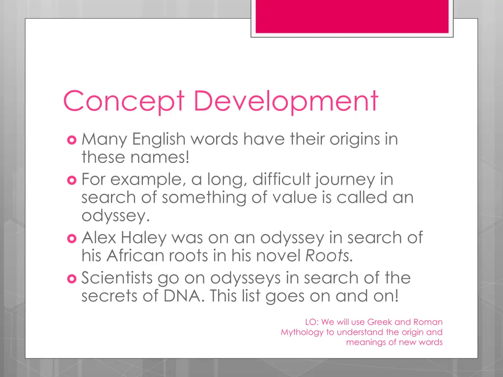 concept development 2