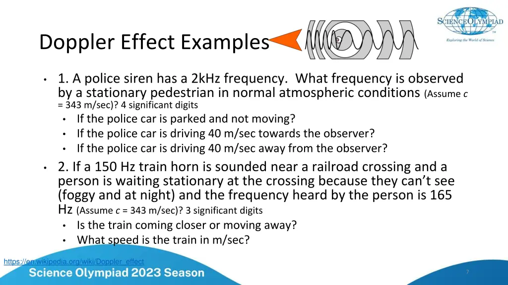 doppler effect examples